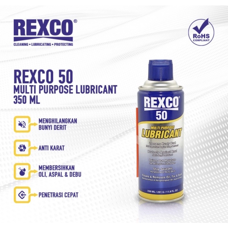 Pelumas anti karat 350ml Rexco 50