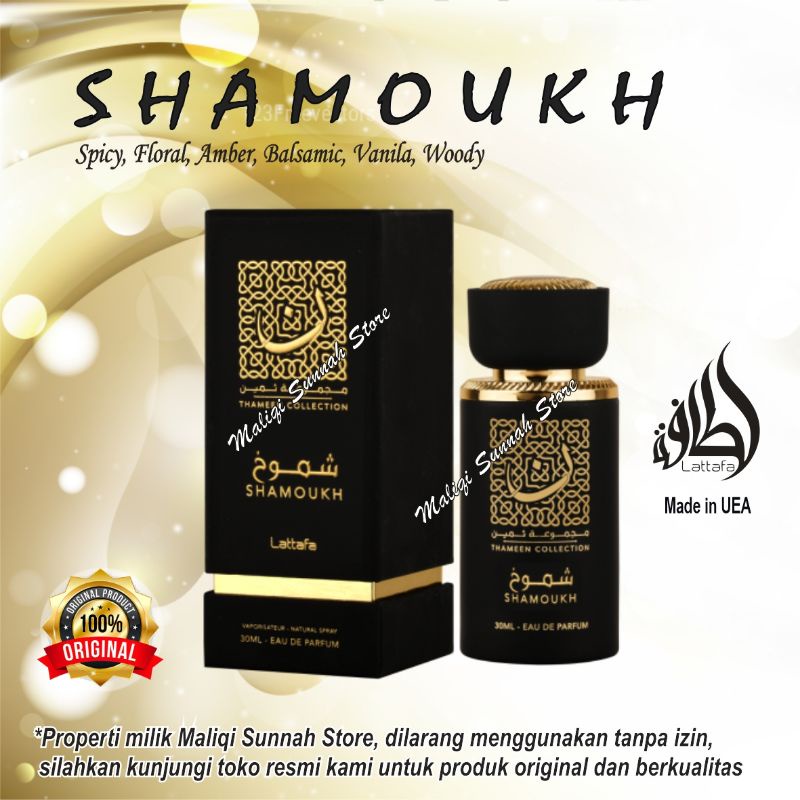 SHAMOUKH 30ml by Lattafa Eau De Parfum Original