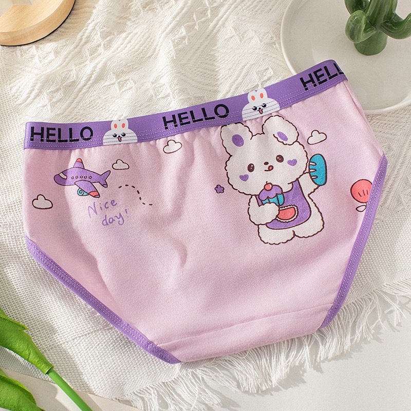 Kolor Anak Perempuan / CD Anak Perempuan / Celana Dalam Anak Perempuan 4 in 1 ( 4 Pcs/ Bungkus ) / Celana Sempak Anak Cewek/ Kancut Anak Perempuan/ Girl Underwear