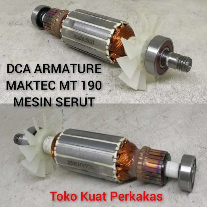 DCA ARMATURE MT 190 / ANGKER MESIN SERUT