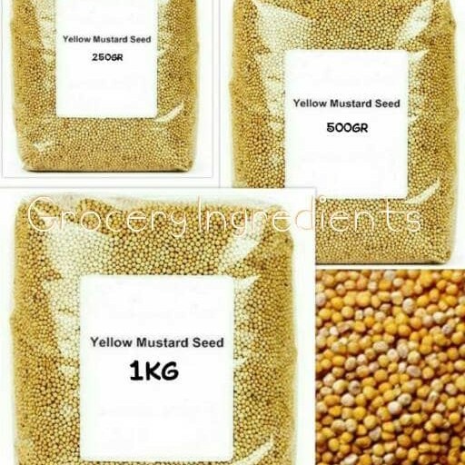 

YELLOW MUSTARD SEED / BIJI SAWI - 1KG