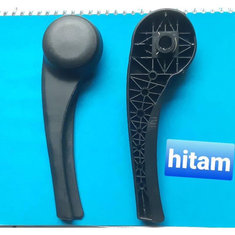 handle setelan jok depan mobil avanza/xenia/agya/ayla/sigra/calya warna hitam