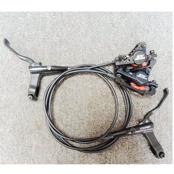 Rem Hidrolik CORE SIMAERS Sepeda Lipat MTB Fullset Brake brakeset Lever hydraulic Kaliper minyak oil