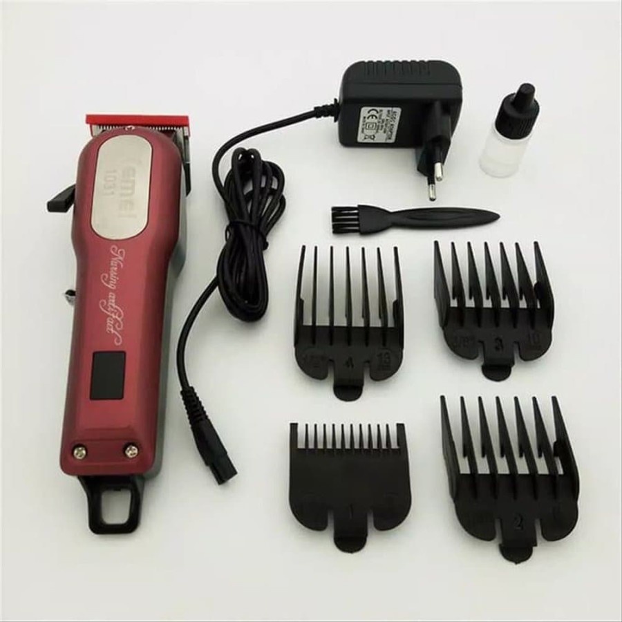 COD Alat Cukur  Kemei KM-1031 Hair Clipper Rechargeable Lithium KM 1031 Original Cukuran Rambut Kemei KM-1031