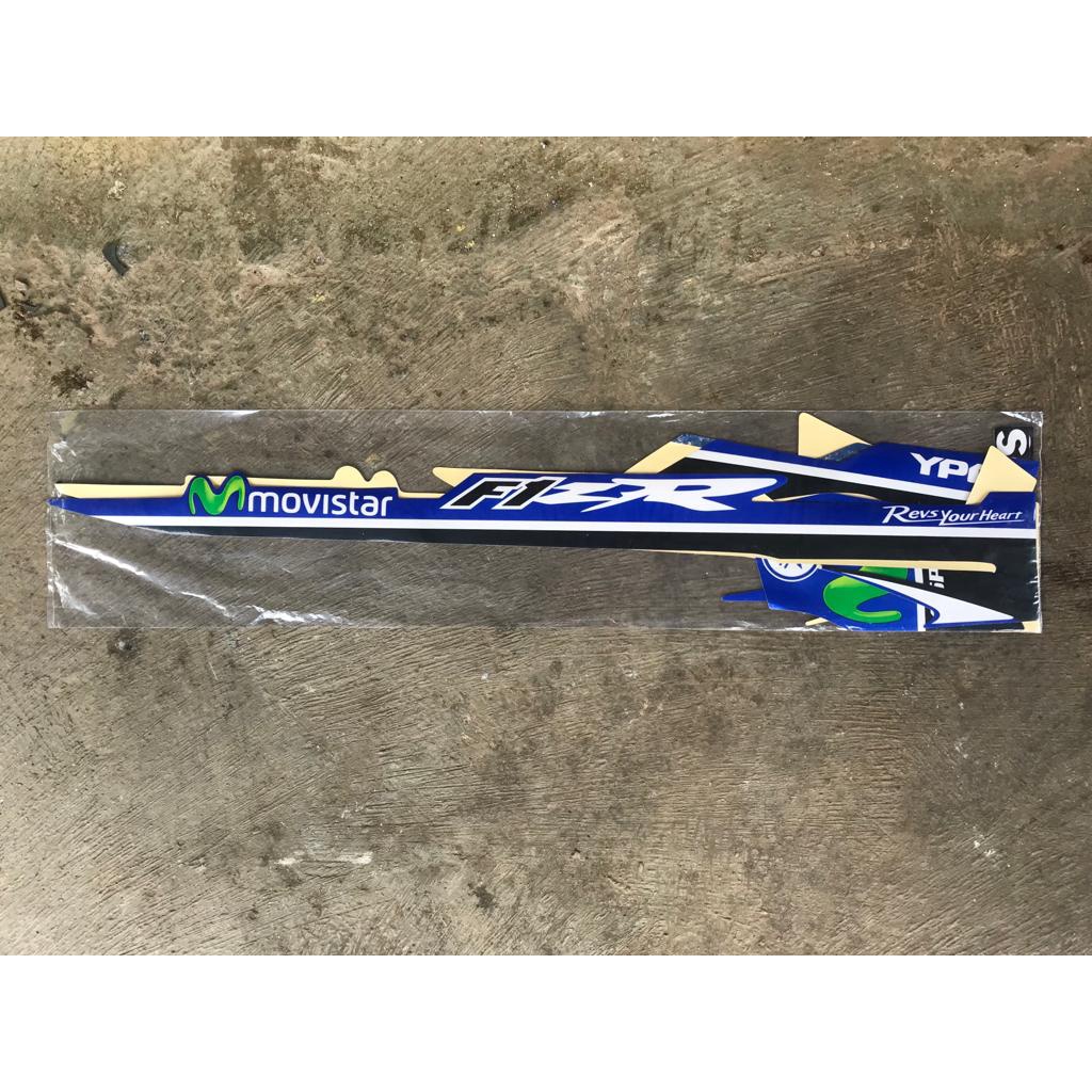 STRIPING FIZ R MOVISTAR BIRU TUA HITAM
