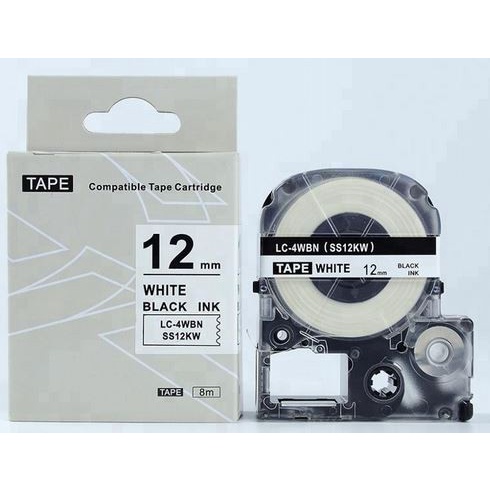 Barcode Pita Label Tape Printer Epson Lw Series & Kingjim 12Mm