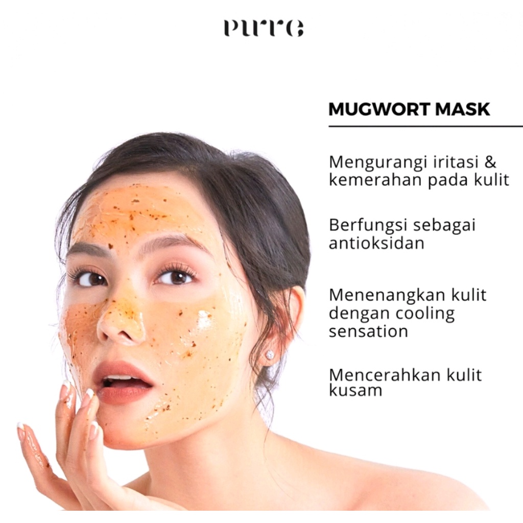PURRE Mask - Mugwort Centella Asiatica Mask | Bright Maker Mask
