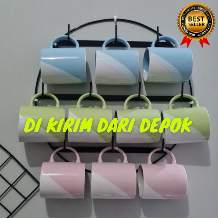 Rak Piring Rak Gelas / Rak Gelas Gantung / Rak Gelas Dinding / Rak Gelas Susun