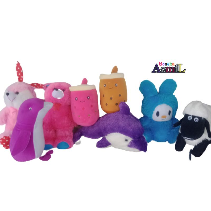 Boneka paket hemat 100rb dapat 8 pcs