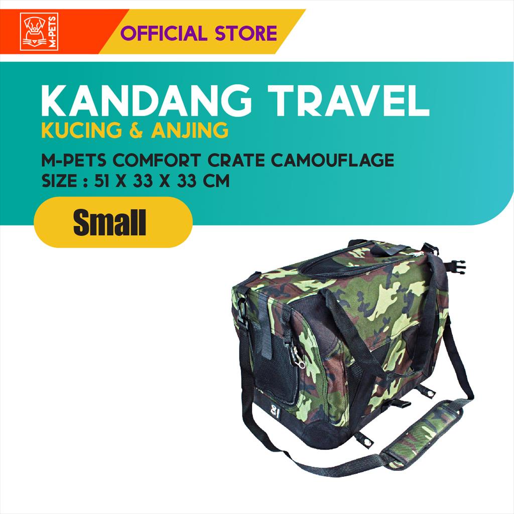 M-Pets Comfort Crate Size S / Kandang Travel Rangka Besi