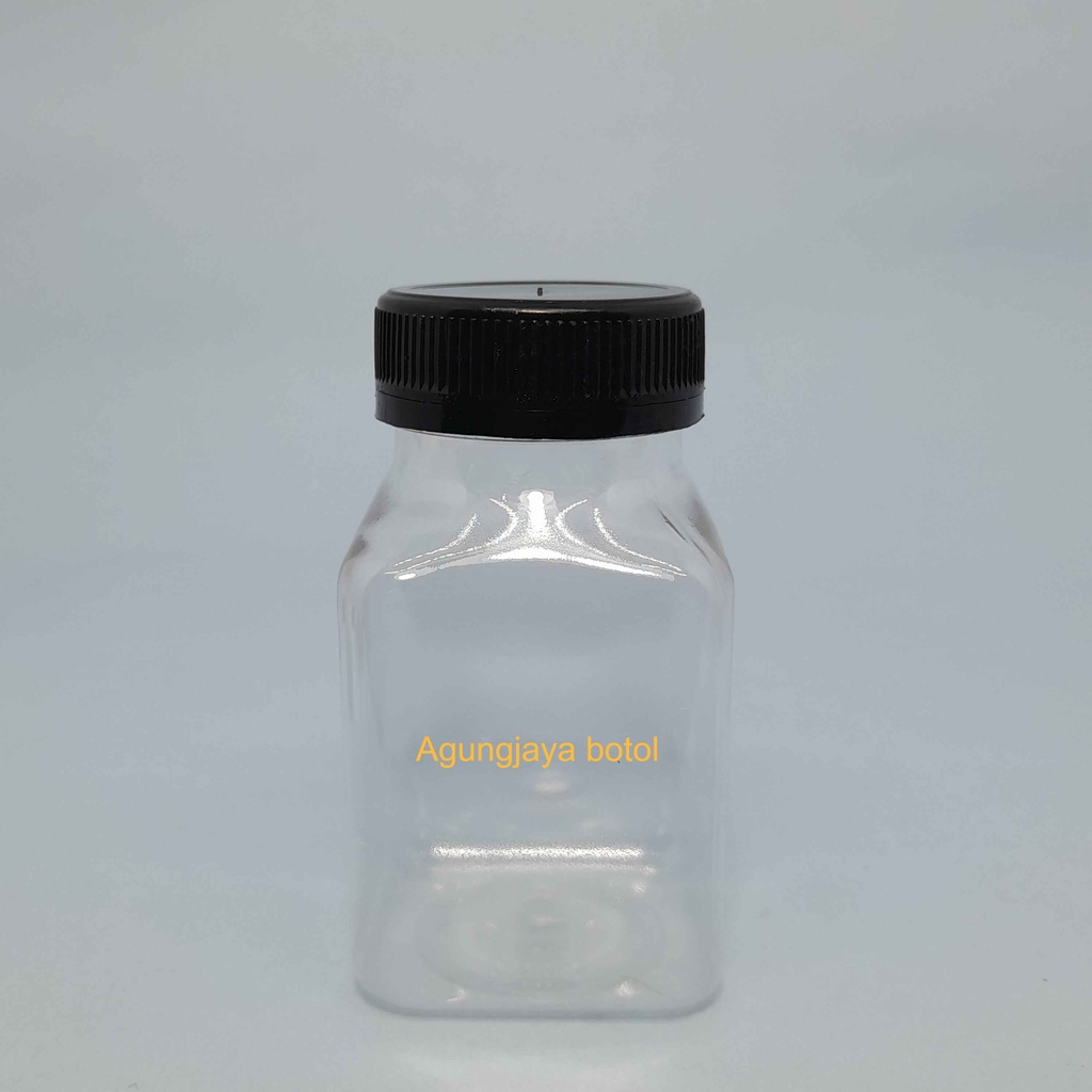 Botol Pet 60 Tablet Kotak Natural / Botol Obat / Botol Tablet / Botol Kapsul / Botol Obat Kosong