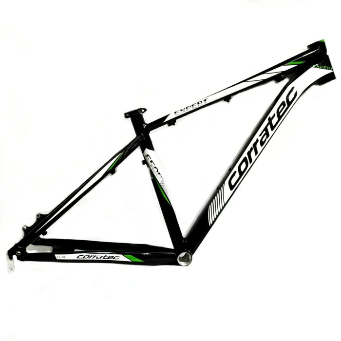 Frame Frame Sepeda Mtb Alloy 27.5 Inch Corratec Expert Black Green
