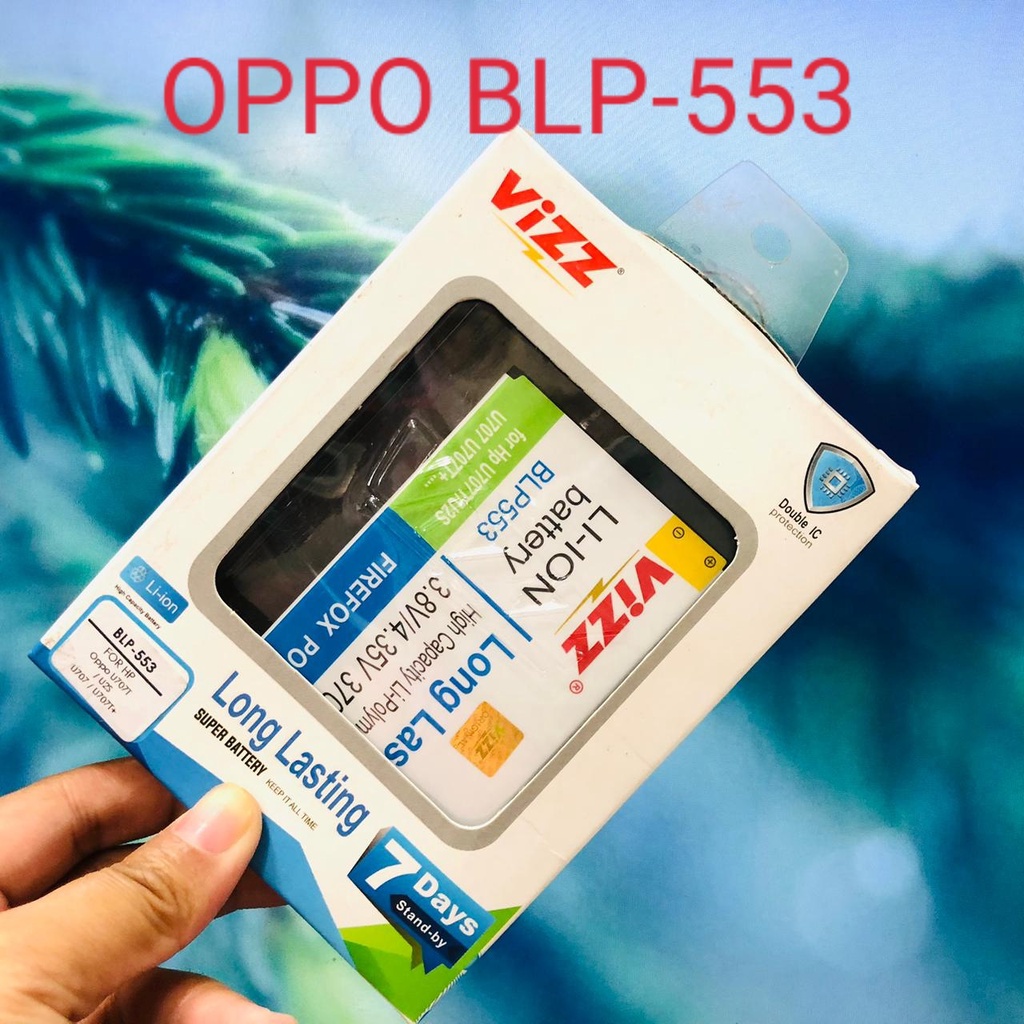 GROSIR BATERAI VIZZ DOBEL POWER OPPO BLP519/ OPPO JOY 3/ OPPO BLT029/ OPPO BLP553/ OPPO NEO