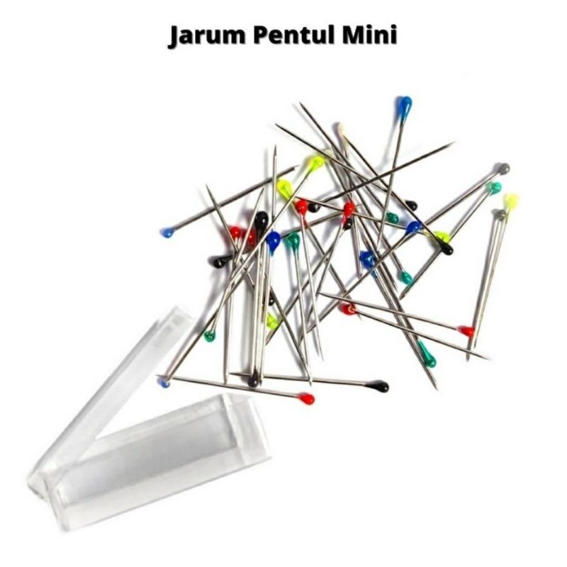 JARUM PENTUL HIJAB | ISI 50-90pcs | JARUM PENTUL MINI |