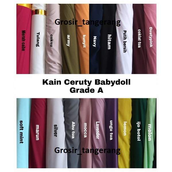 50cm Kain Ceruty Premium Babydol Ceruti Baby doll