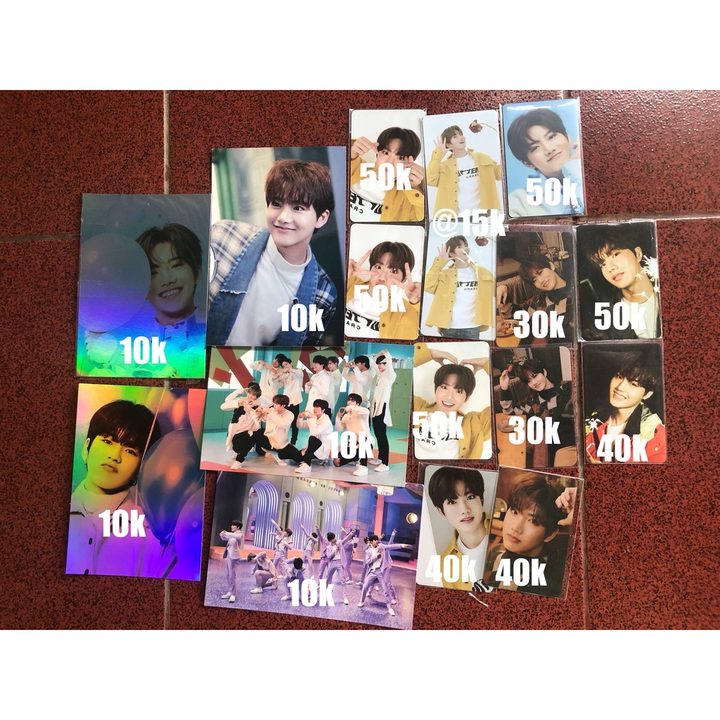 Photocard Postcard Treasure Junkyu Doyoung Jaehyuk Cashbee The First Step Treasure Effect Full Album