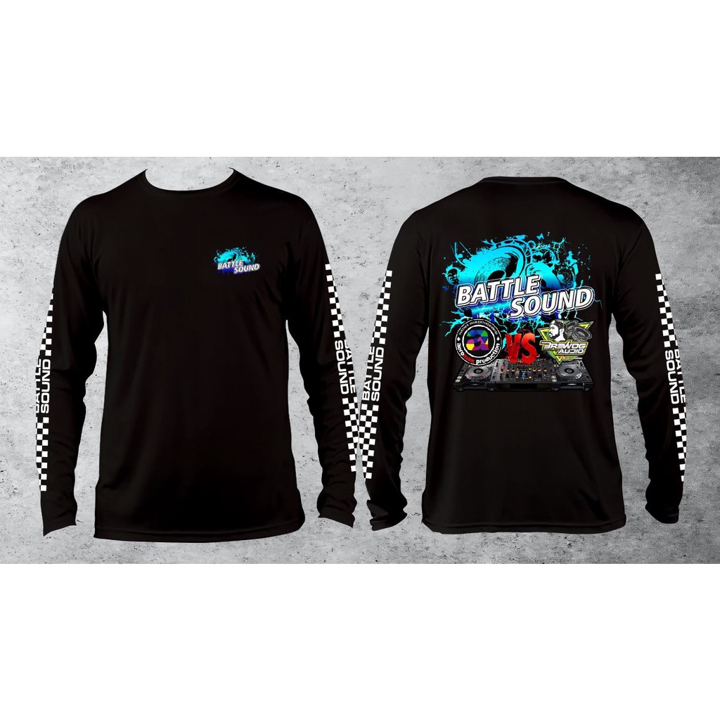 Kaos Battle Sound Aeromax vs Brewog Audio Lengan Panjang