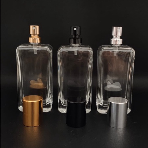 Botol parfum V32640 50ml pump press+Tutup FULL Perpcs