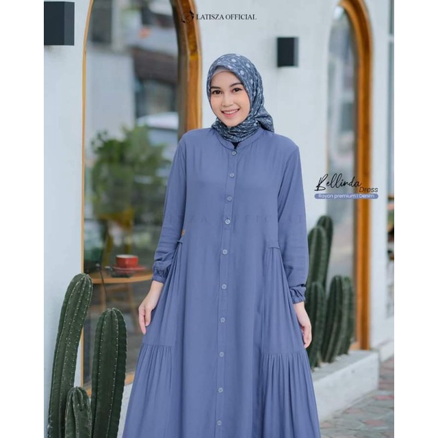 Belinda dress Latisza/ gamis terbaru