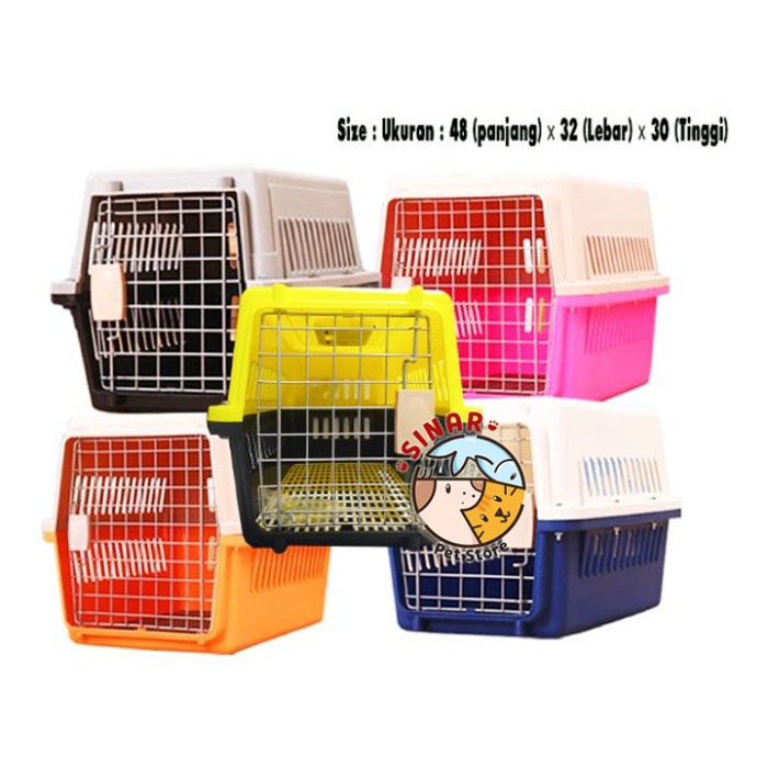 T0P PET CARGO KRYPTON HEWAN KUCING ANJING KELINCI PETCARGO KANDANG TAS NICE