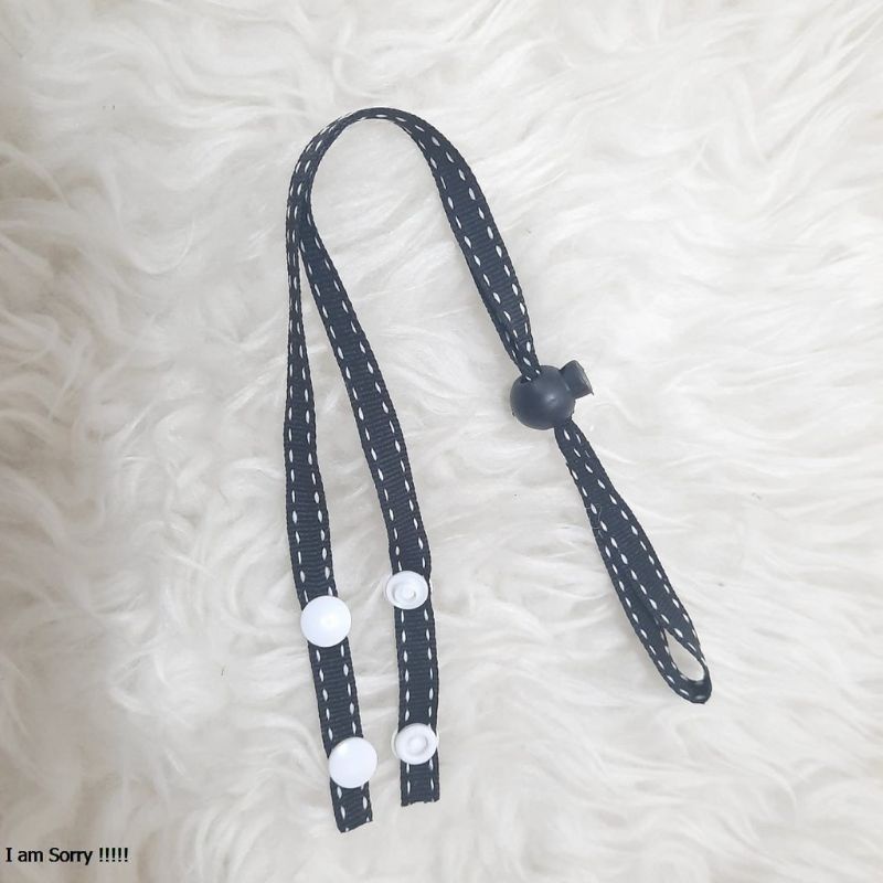 tali masker konektor hijab / kalung masker kancing
