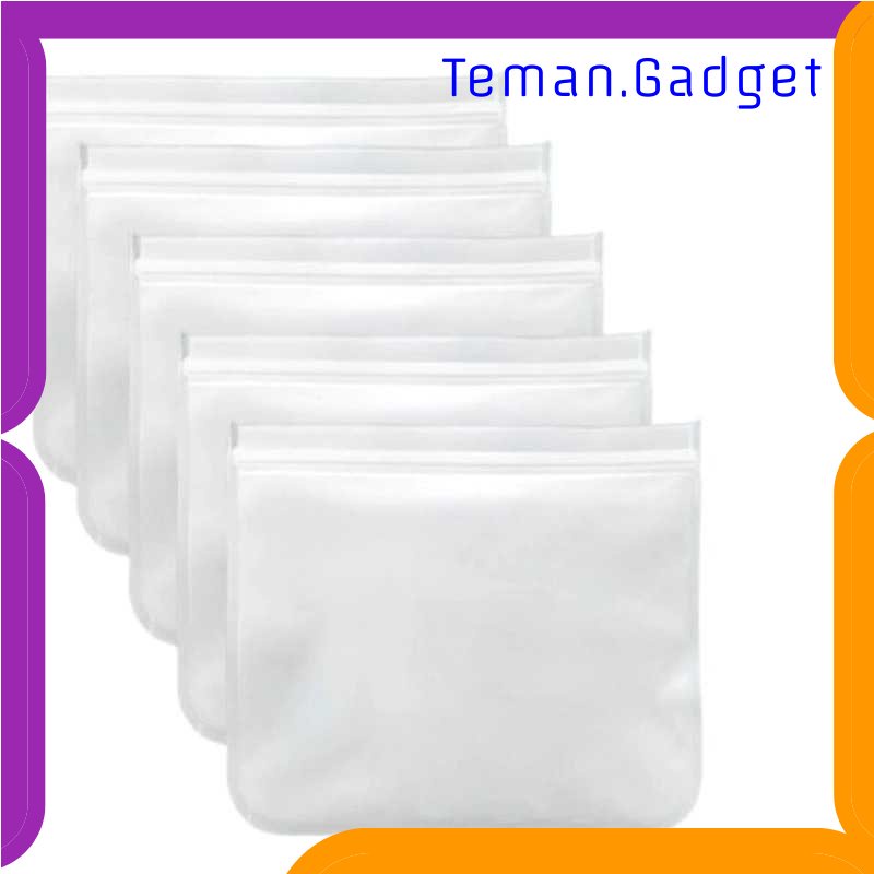 TG-TRV Amil Kantong Plastik Organizer Makanan Silicone Food Bag Ziplock - B0271