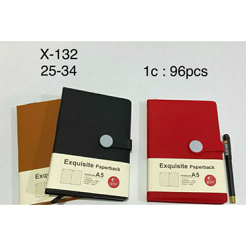 

Agenda Cover Tebal X-132 Kancing Magnet