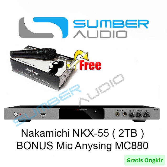 Dvd Nakamichi Nkx-55 Mesin Karaoke Hdd 2 Tb Free Download Lagu Dari Cloud