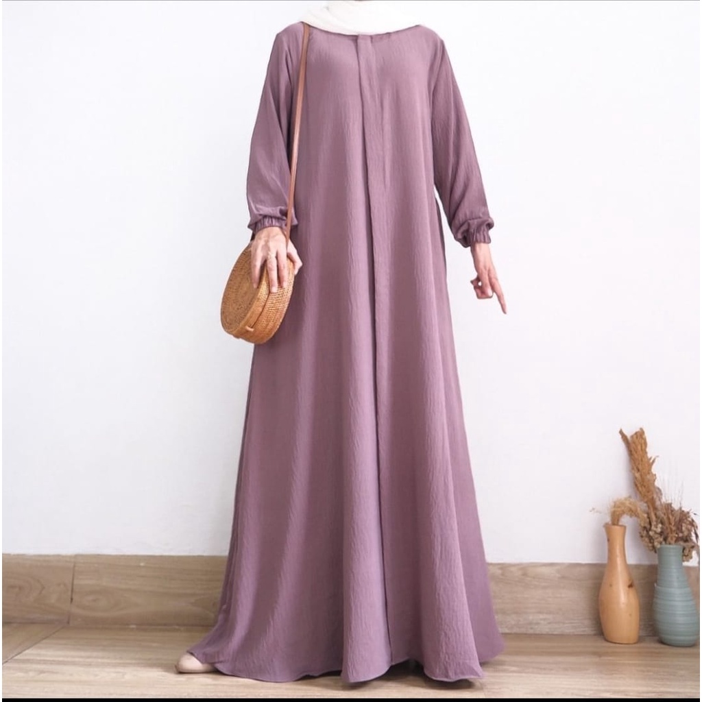 gamis cey airflow || LINE DRESS fashion muslim syari