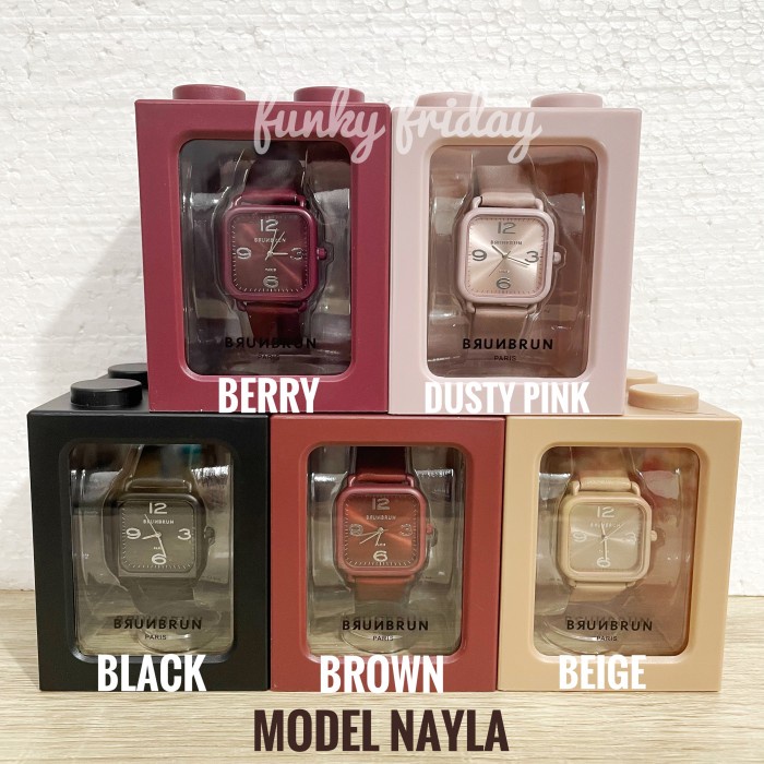 Watch Jam Tangan Brunbrun Paris Nayla