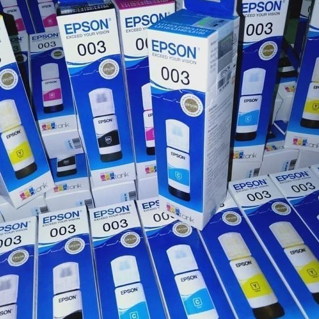 EPSON 003 ORIGINAL/TINTA PRINTER/EPSON L3110,L3150,L5190/PRINTER EPSON - Kuning