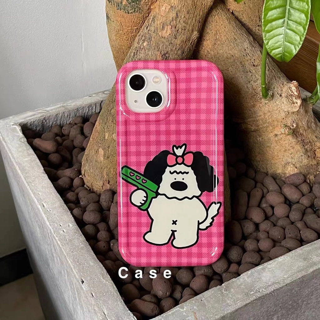 Soft Case TPU Silikon Transparan Motif Anjing Lucu Untuk IPhone 14 12 13 11 Pro XR X XS Max 8 7 6S Plus