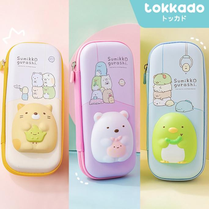 

TOKKADO Sumikko Gurashi Squishy Pencil Case Original Kotak Pensil Lucu