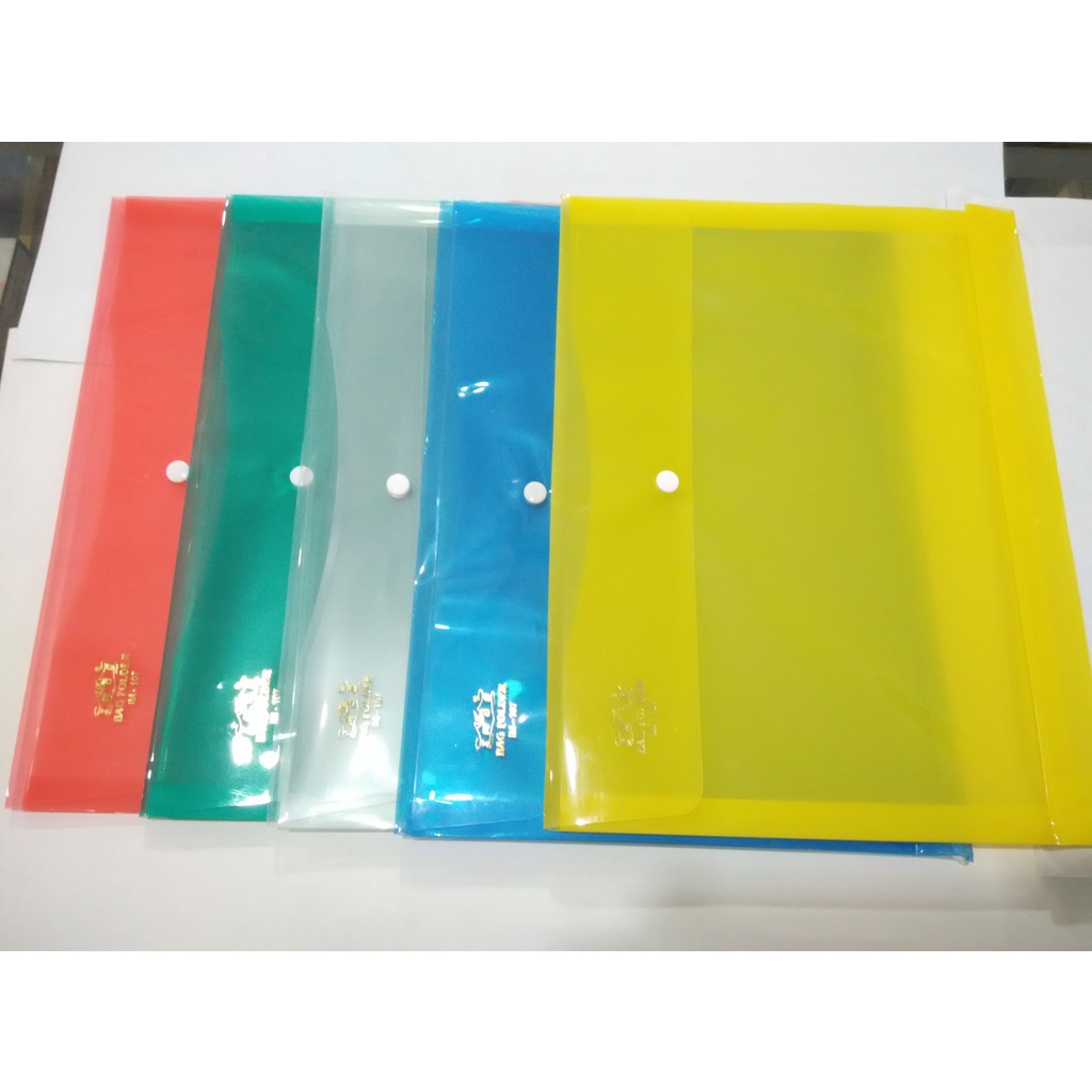 

Map Plastik kancing / Bag Folder IMCO Folio