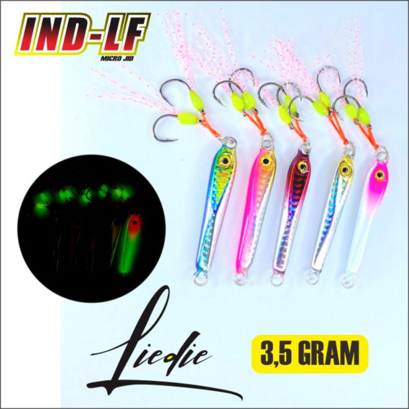 Micro jig Killer 3,5g Assist Single GID