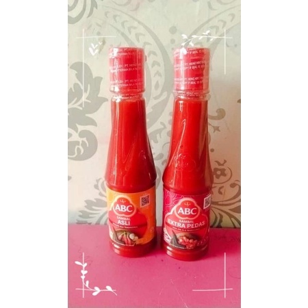 Saos ABC 135ml/ saos botol ABC/ saos sambal ABC / saos botol ABC