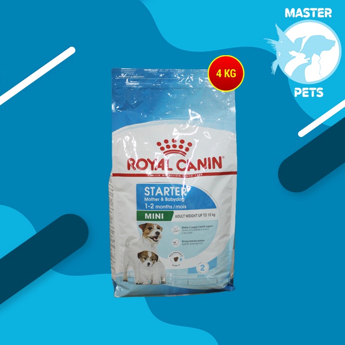 Makanan Anjing Royal Canin Mini Starter Mother and Baby Dog 4Kg