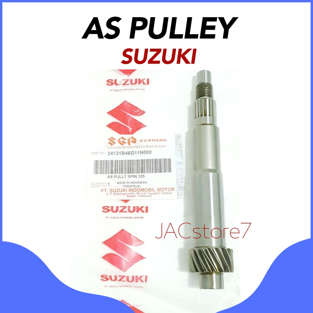 As Pully Belakang Shaft Drive Pulley SPIN 125 SKYWAVE SKYDRIVE