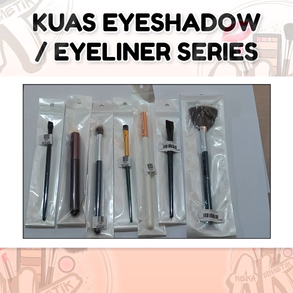 KUAS SERIES ALL VARIAN MAKE UP TOOLS BRUSH ( KUAS CONCEALER / KUAS EYESHADOW / KUAS EYEBROW / KUAS EYELINER )