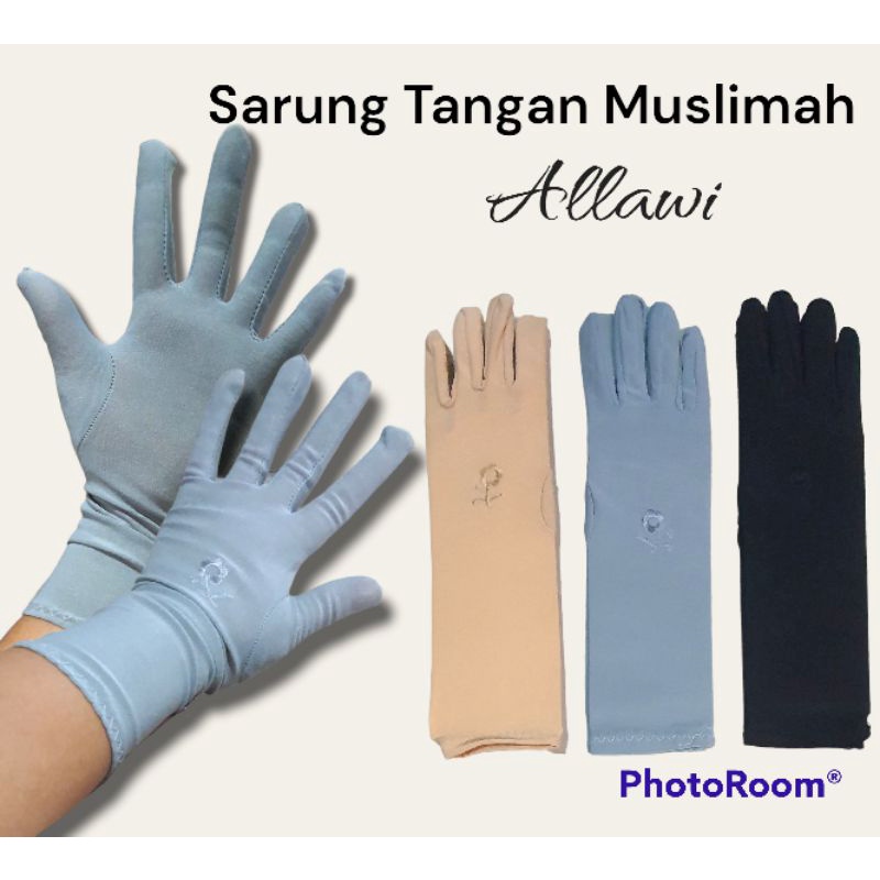 Sarung Tangan Wanita Muslimah/Sarung Tangan Haji Umroh