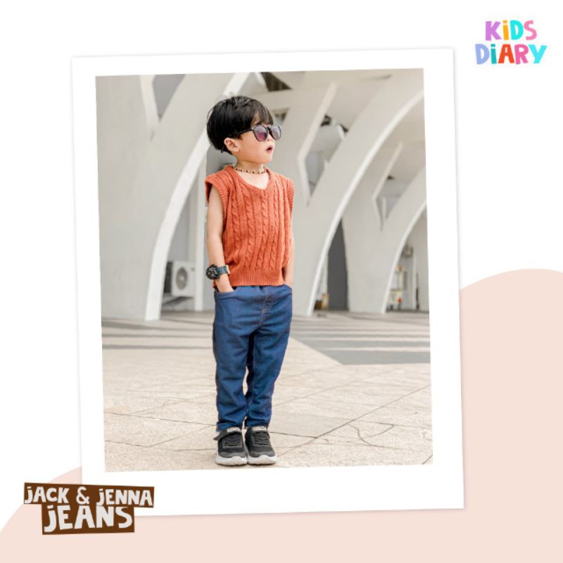 CELANA PANJANG JEANS ANAK UNISEX KIDS DIARY JACK AND JENNA PANTS