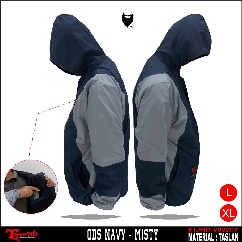 TURUN HARGA ! Jaket Outdoor ODS / Jaket Parasut Outdoor Gunung Anti Air Tahan Angin / Jaket Outdoor Running Waterproof