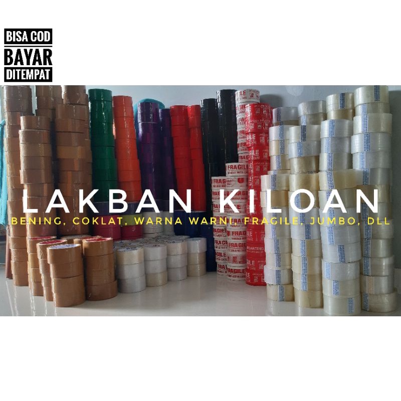 

Lakban Kiloan Layak Pakai Lebih Hemat Cocok Untuk Packing