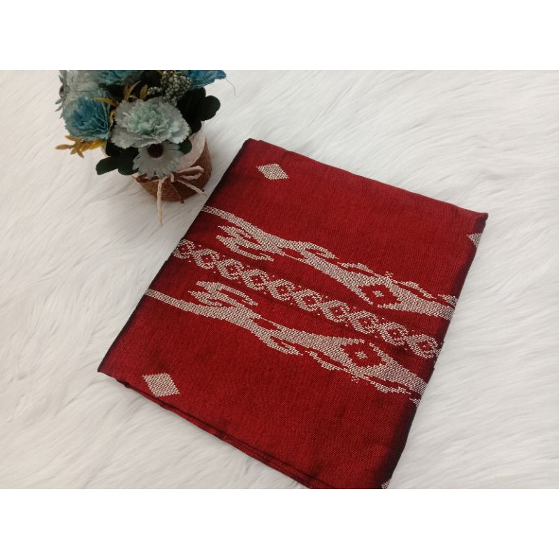 songket silungkang motif borneo