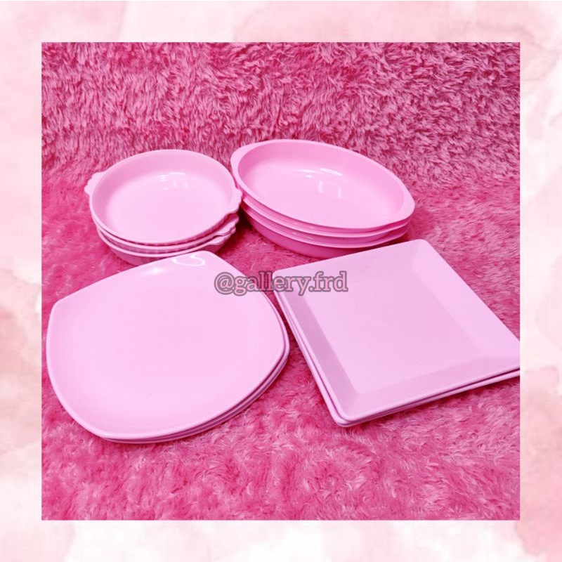 PIRING CEPER MELAMIN | PIRING MAKAN MELAMIN KOTAK | PIRING SAJI NASI PADANG