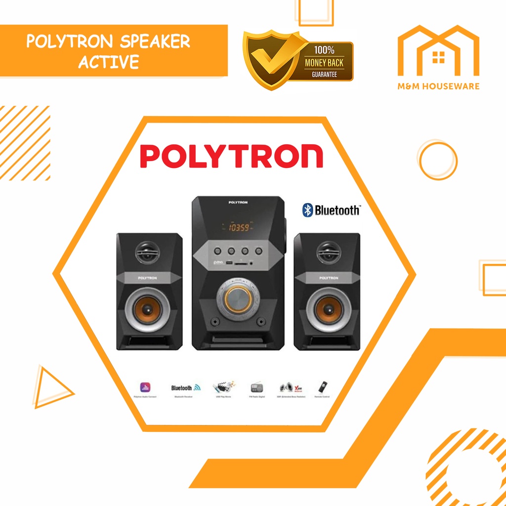 POLYTRON SPEAKER ACTIVE PMA9502 / PMA 9502 ORIGINAL