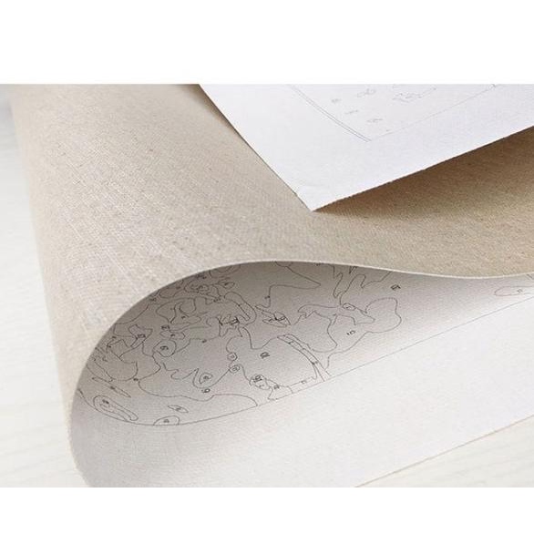 

DIY painting by number 50x40cm lukisan kanvas Cityscape - London Bridge, Unframed