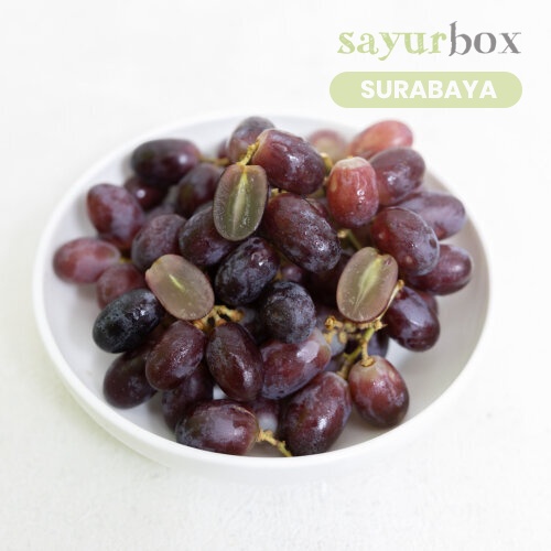 

Anggur Merah Seedless Impor 250 gram (Sayurbox) - SURABAYA