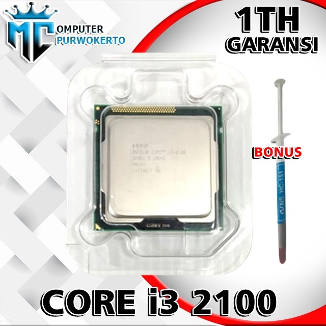 Prosessor CORE i3 2100 3,10 GHz Socket 1155