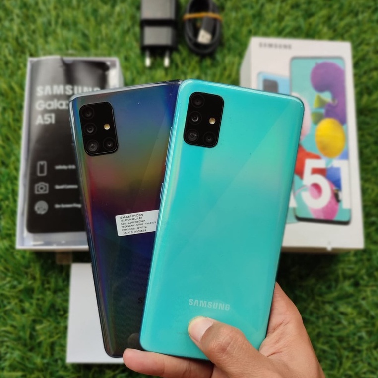 SAMSUNG A51 SECOND 6/128 & 8/128 GB HP SECOND HANDPHONE SECOND HP SEKEN HP BEKAS HP MURAH